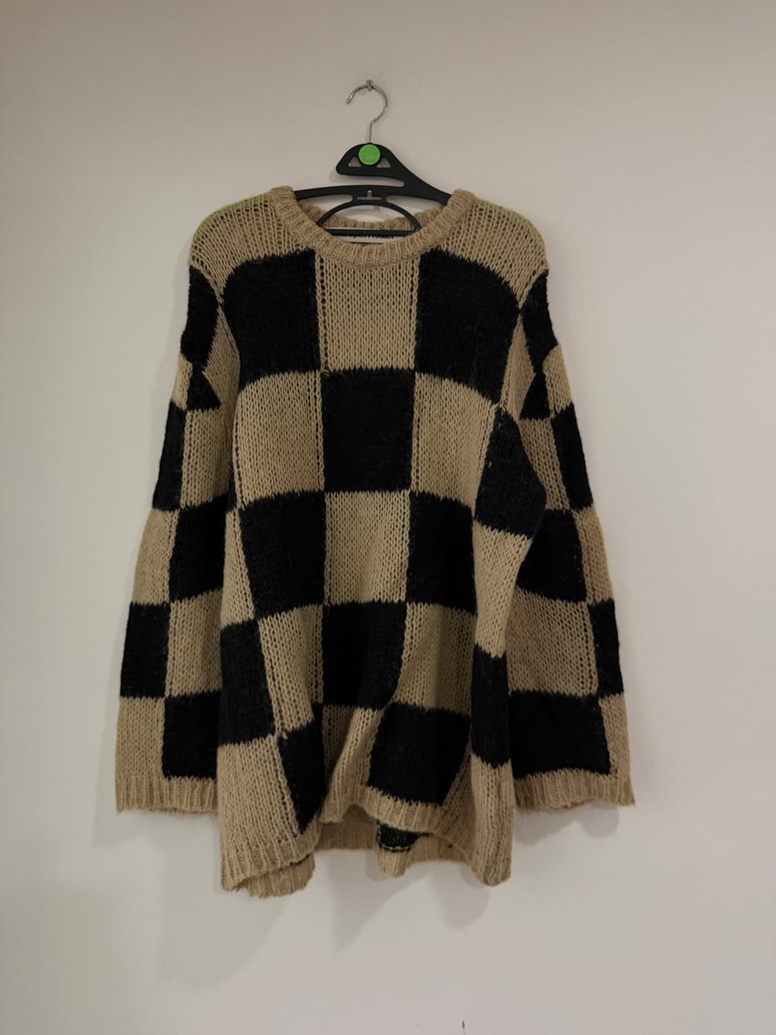 더오픈 프로덕트 체크 니트 상품이미지2