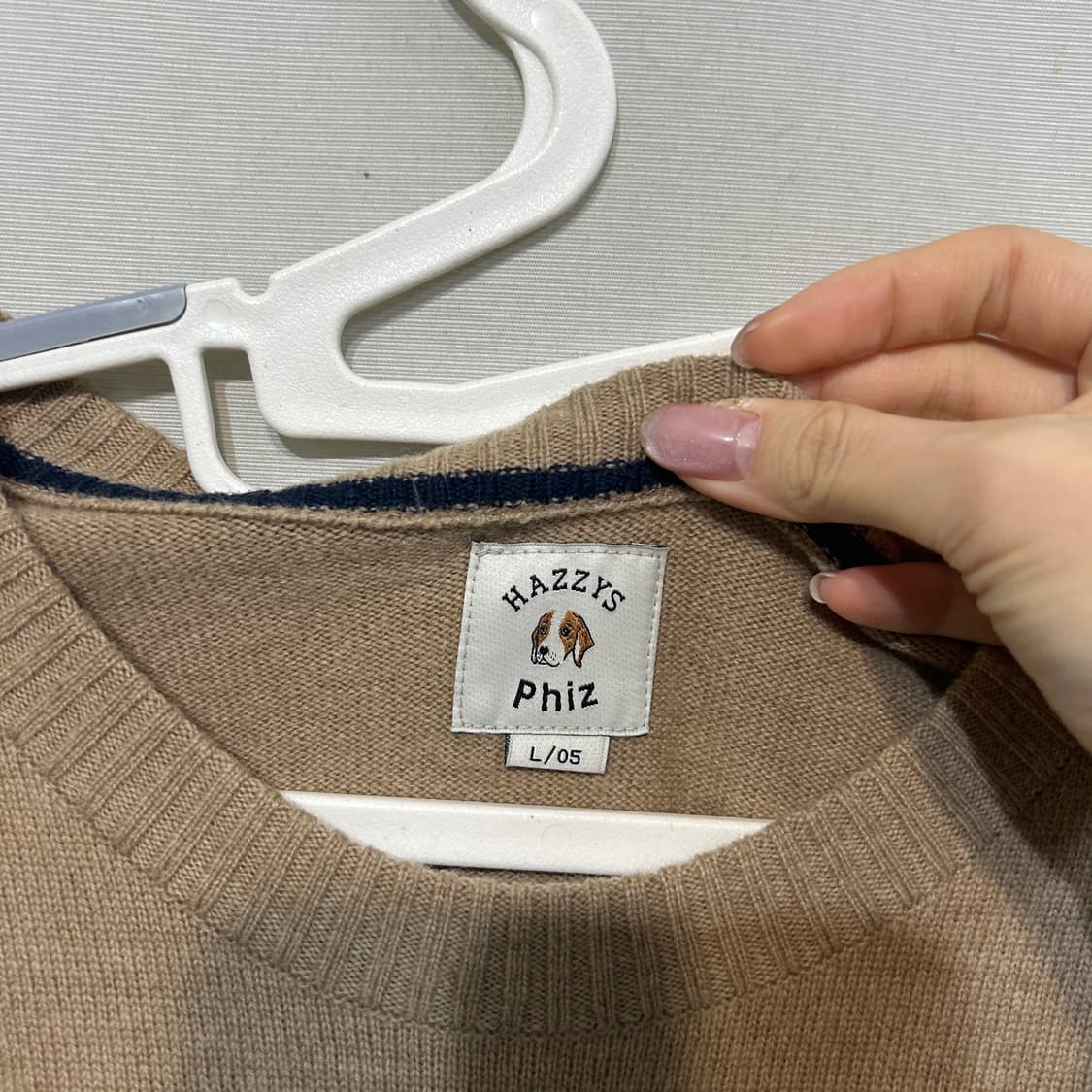 헤지스 남성 모직 니트 105 상품이미지2