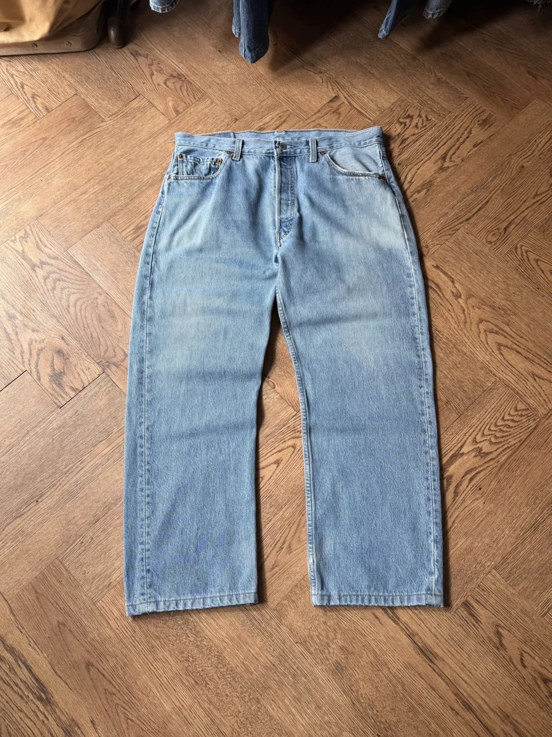 [36]00's 리바이스 501 캐나다제 스트레이트 데님 팬츠 상품이미지1