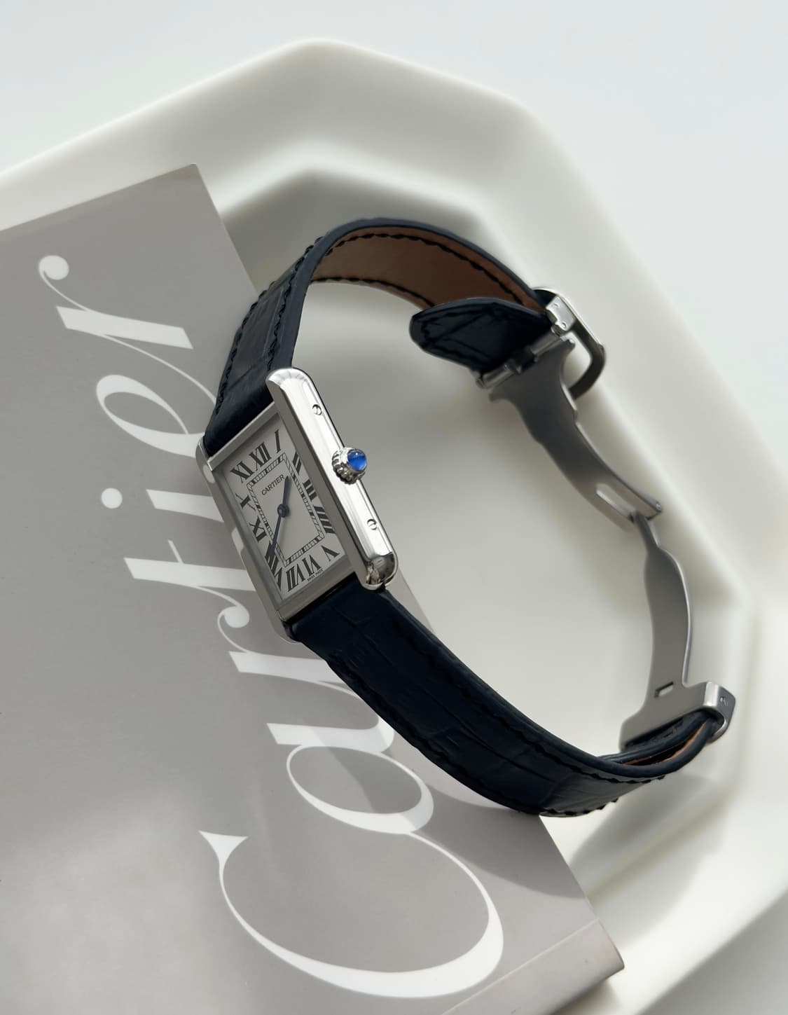 까르띠에 탱크 솔로 시계 상품이미지3