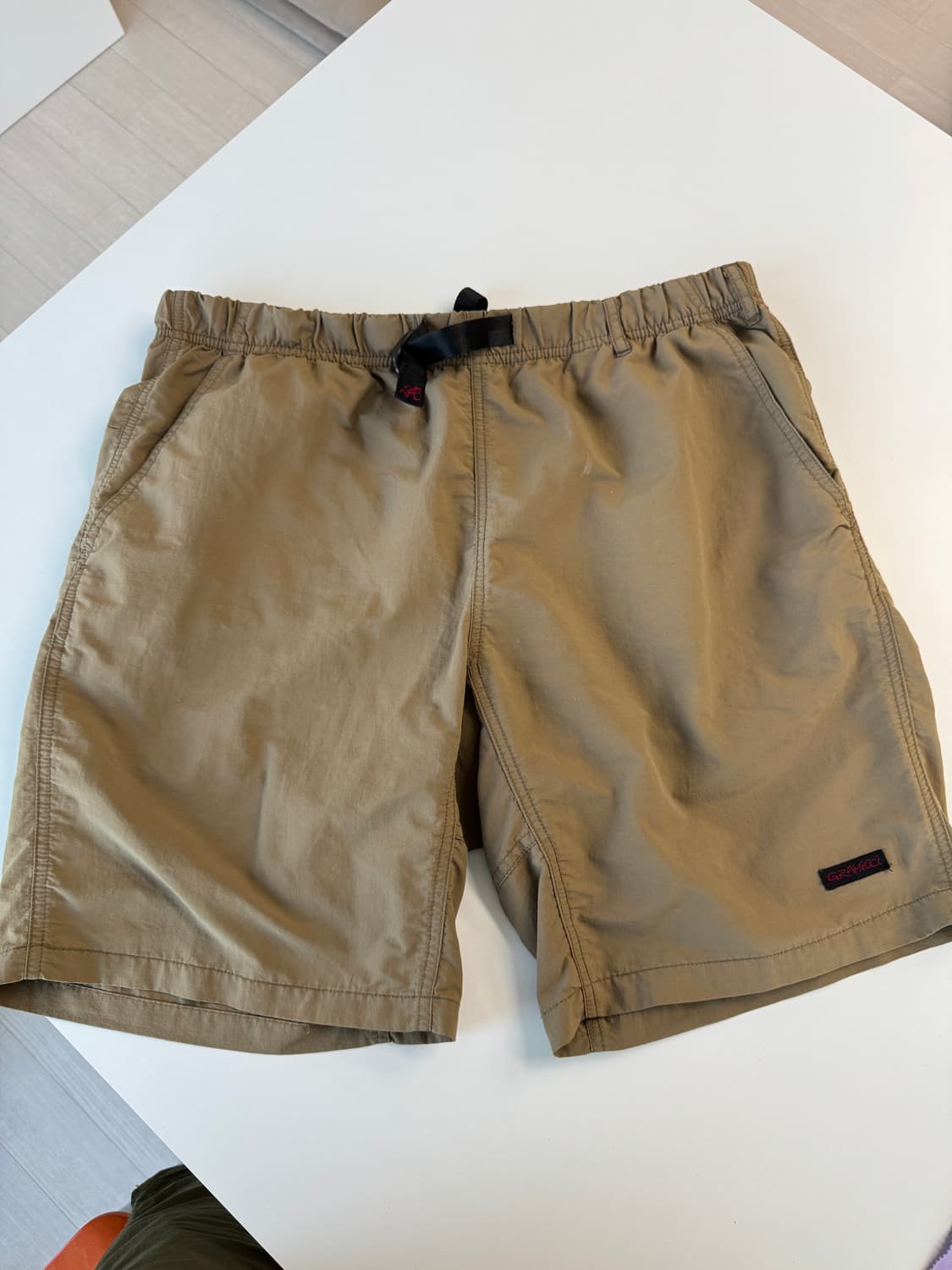 그라미치 쉘 패커블 쇼츠 Tan 상품이미지2