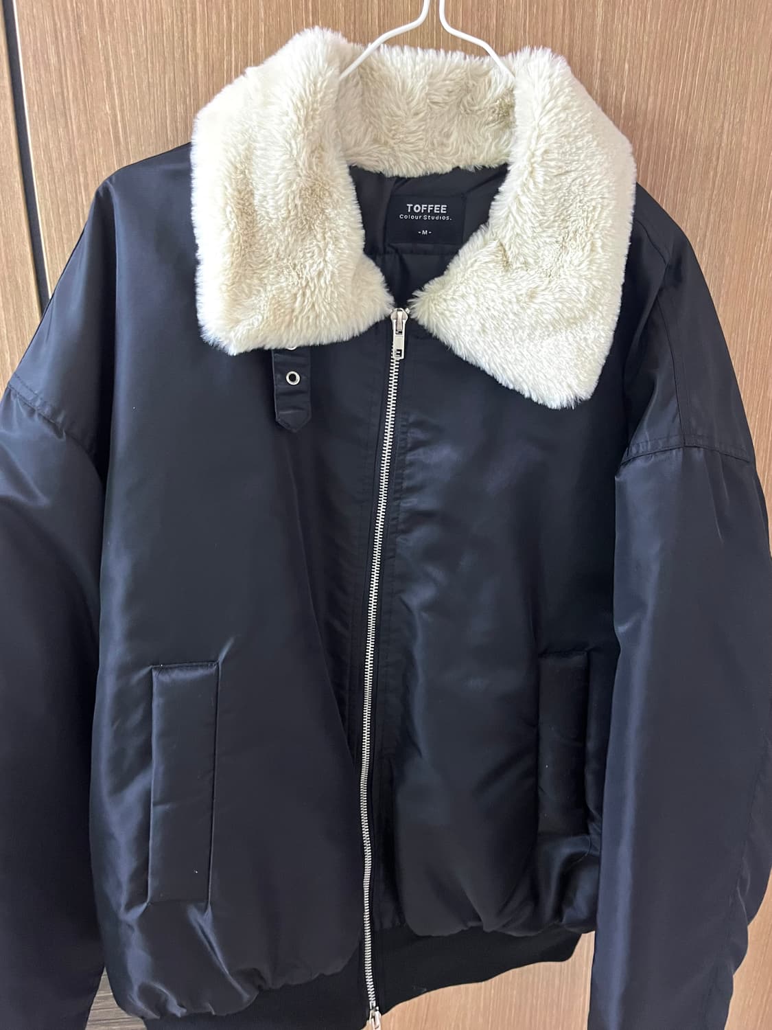 퍼 카라 오버핏 엠에이원 (BLACK) T200002 / 블루종 점퍼 상품이미지1