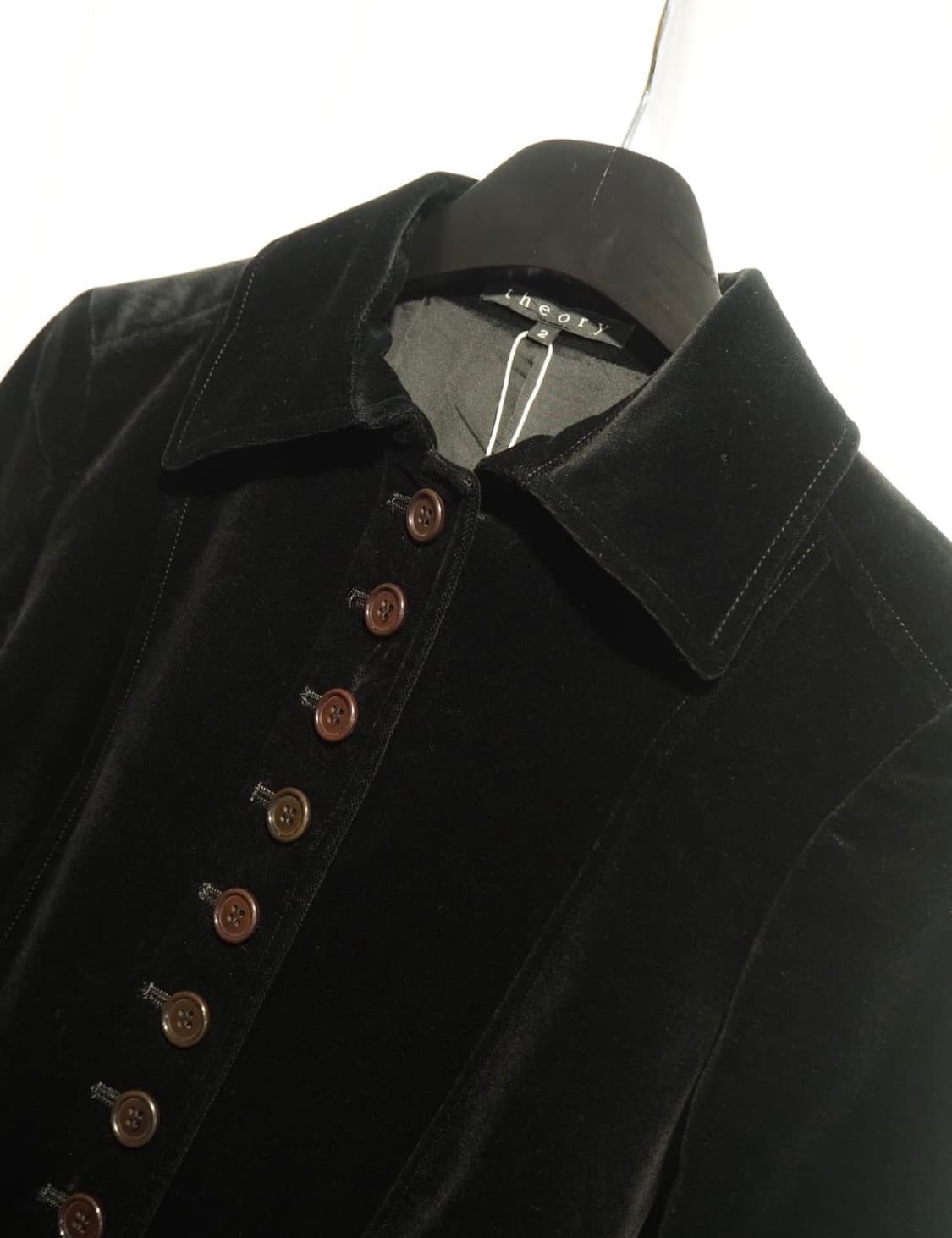 띠어리 벨벳 자켓 상품이미지2