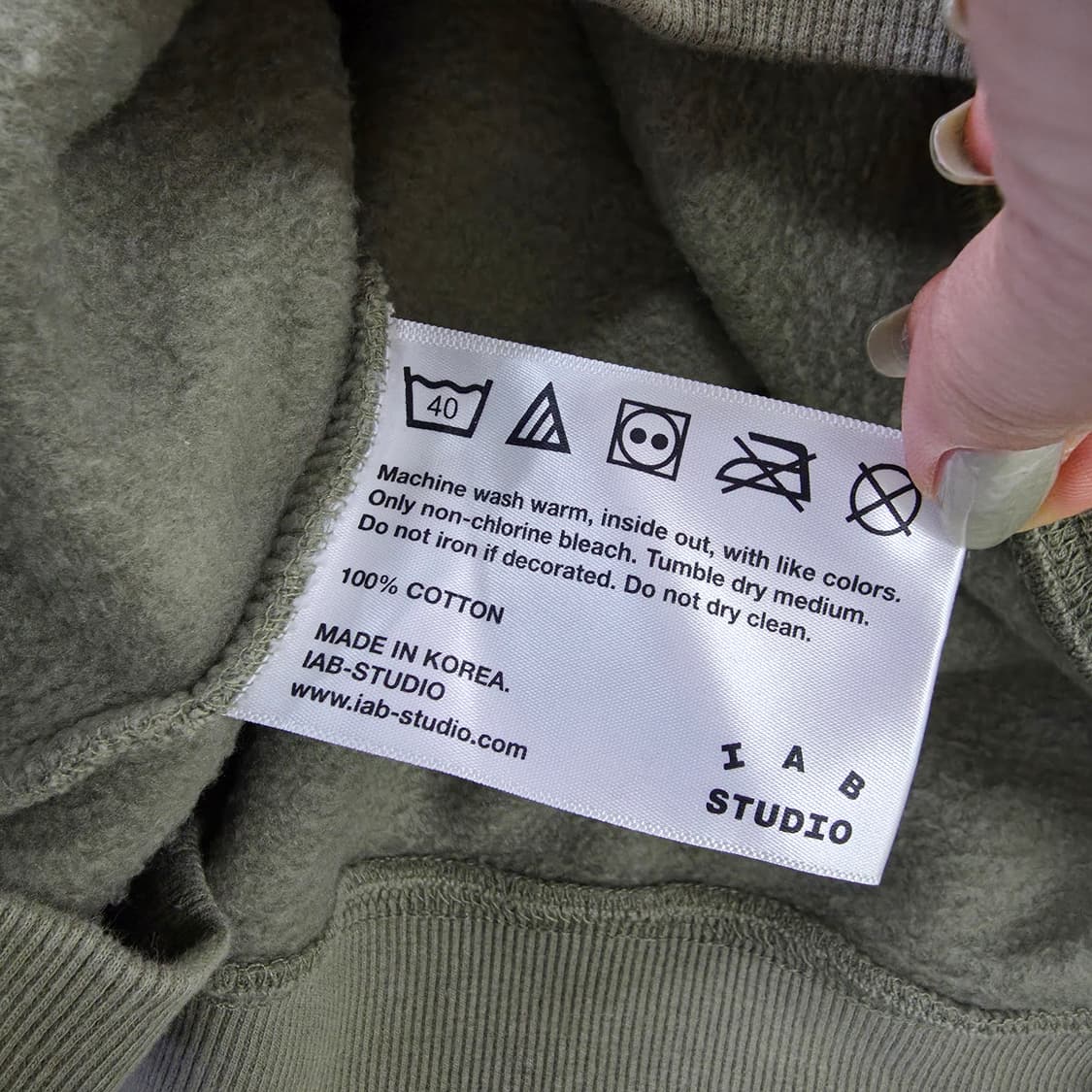 [XL] 아이앱스튜디오 기모 맨투맨 0121J 상품이미지4