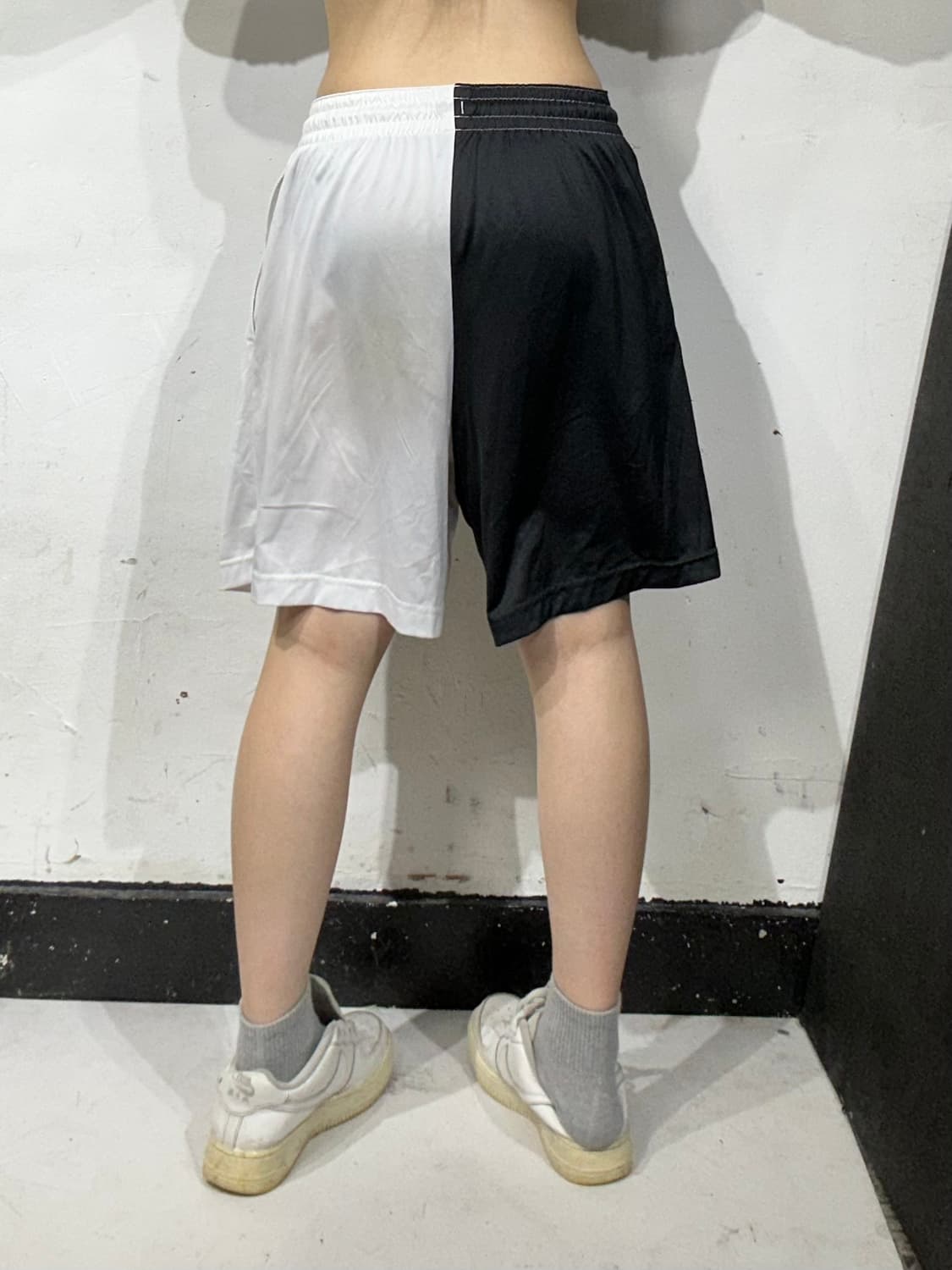 나이키 블랙 화이트 버뮤다 반바지 추리닝 트레이닝 팬츠 L 상품이미지3