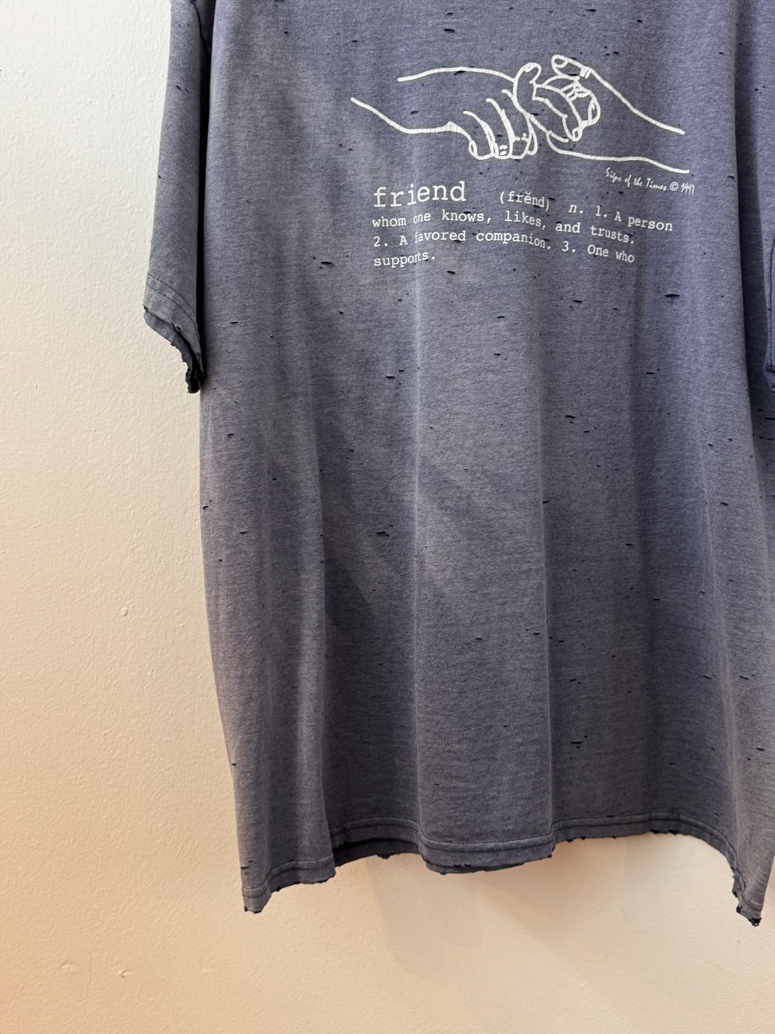 Sun bleached friend t shirt 상품이미지4