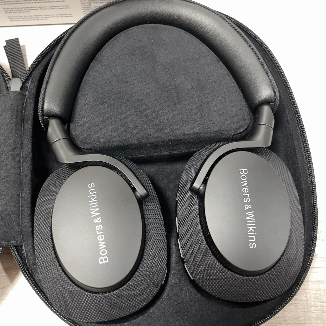 Bowers&Wilkins Px7 S2e 블랙 헤드폰 바워스앤윌킨스 상품이미지2