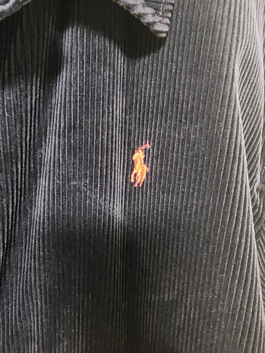 폴로 랄프 로렌 코듀로이 코치 자켓 네이비 XXL 상품이미지3