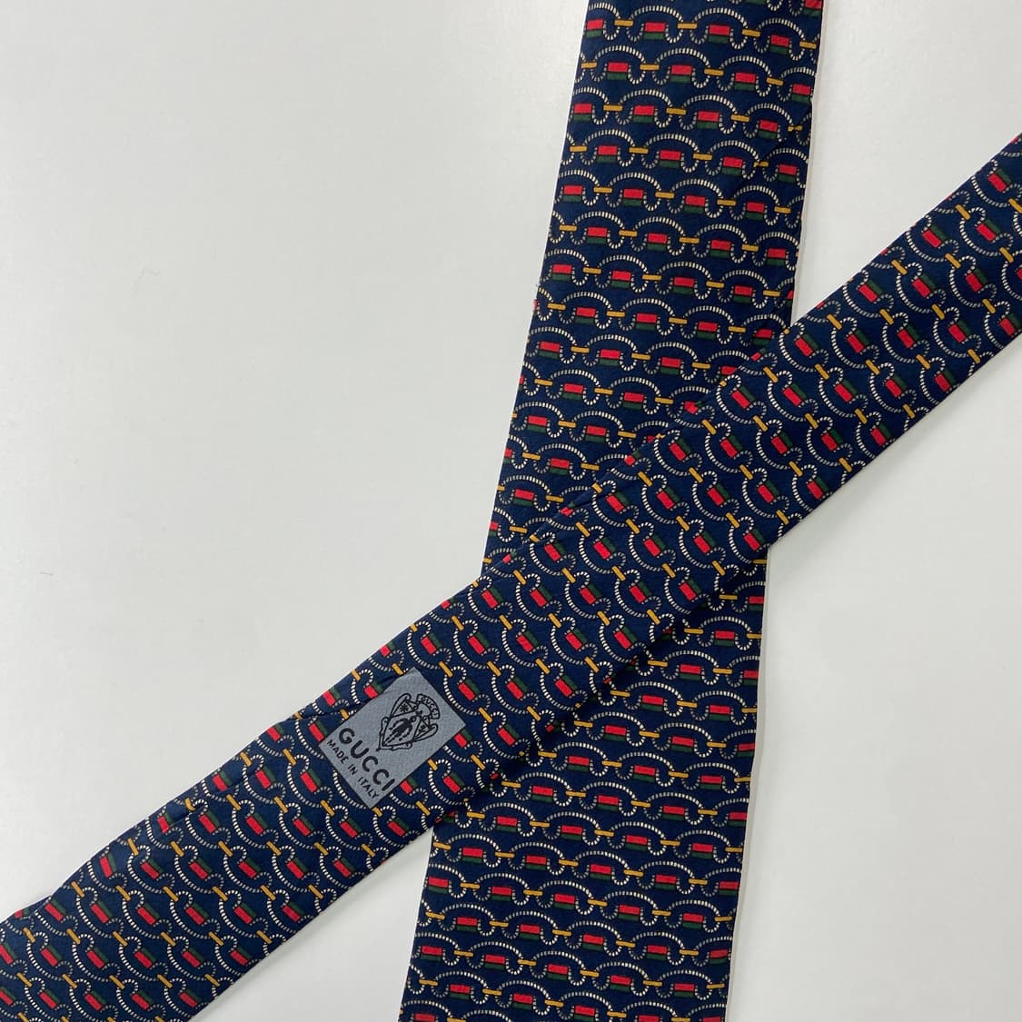 구찌(GUCCI) 심플로고 명품 정품 넥타이 상품이미지4