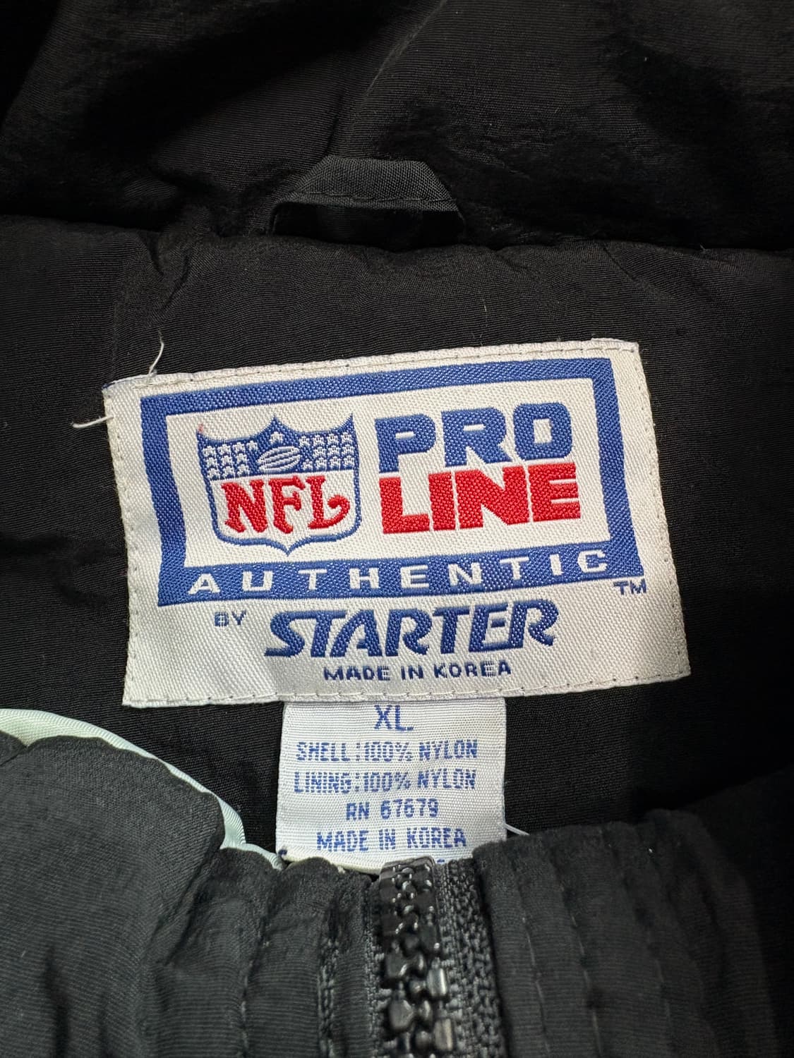 NFL 오클랜드 레이더스 스타터 올드스쿨 자켓 3688 상품이미지5