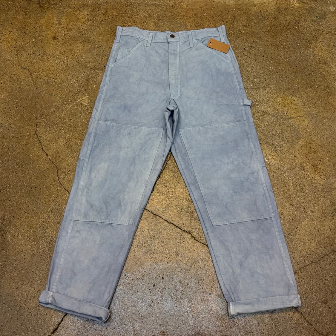90s USA 빈티지 Stan Ray 더블니 카펜터 팬츠 상품이미지1