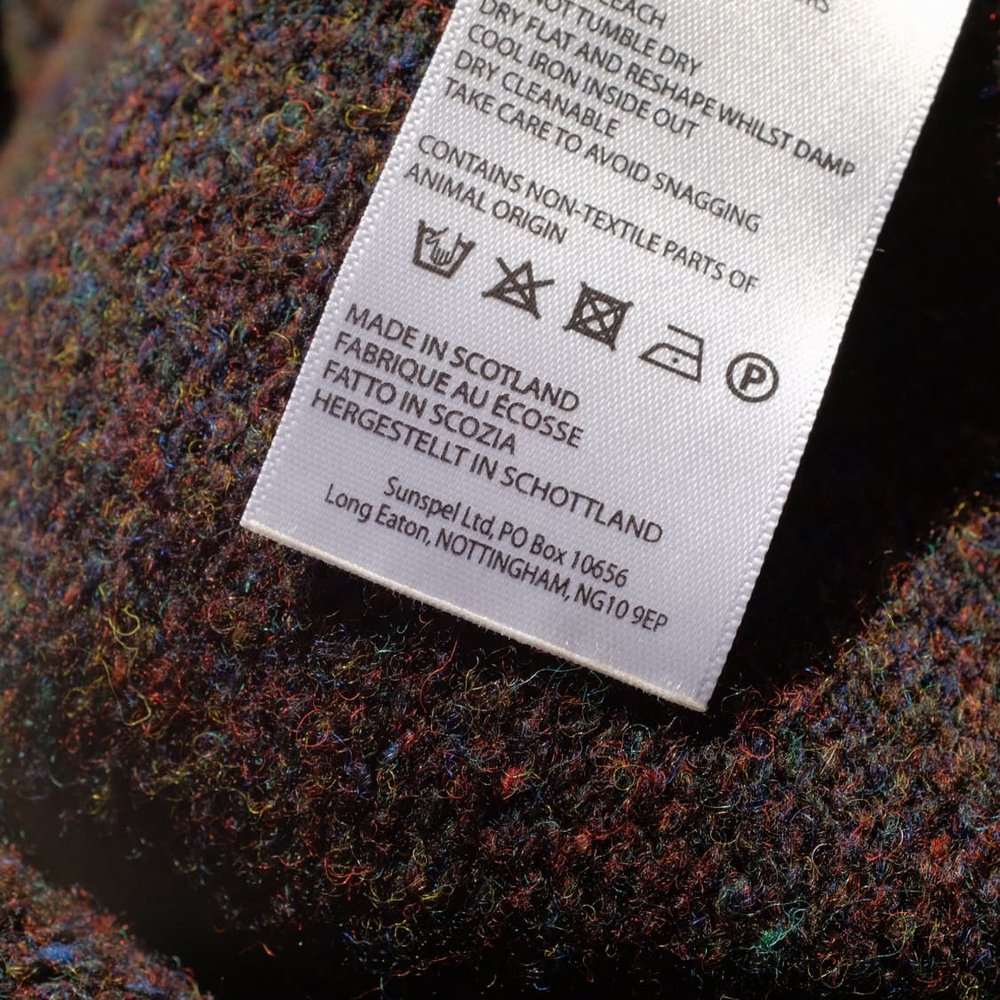 Made In SCOTLAND Sunspel Wool Jacket 상품이미지9