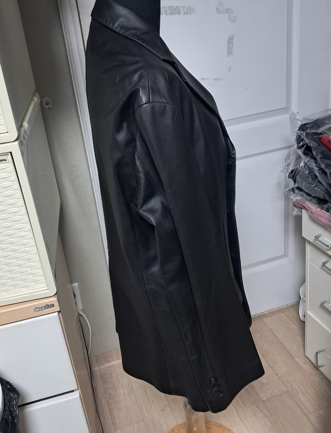 BFG 남성 양가죽 램스킨 자켓 100사이즈 딥브라운(상태최상) 상품이미지4