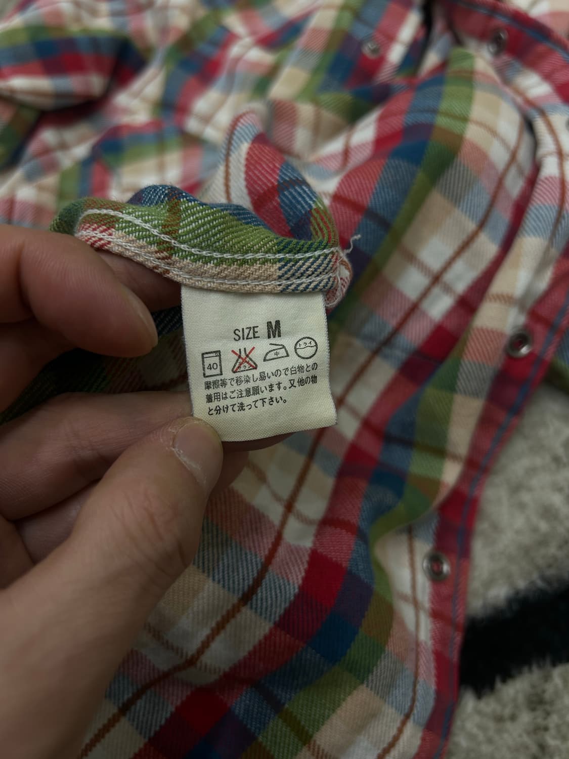 [M]리바이스 레드탭 멀티컬러 울 웨스턴 셔츠 상품이미지6