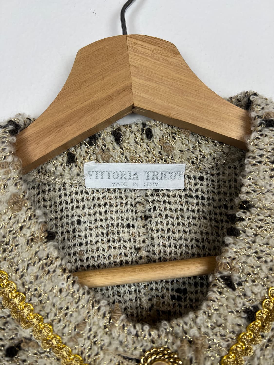 VITTORIA TRICOT 이태리 트위드 자켓 SIZE 42 상품이미지3