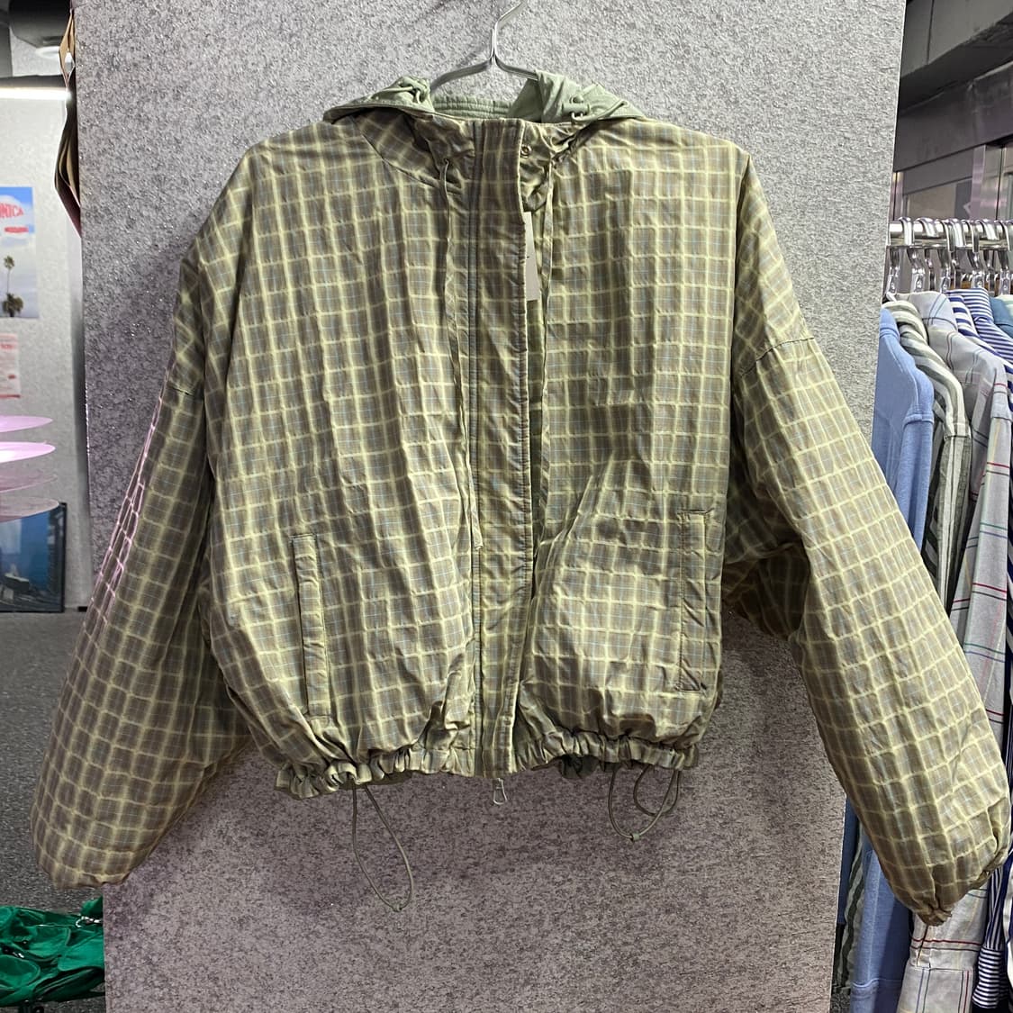 파르티멘토 투웨이 리버시블 후디드 스트링 점퍼 B4329 상품이미지3