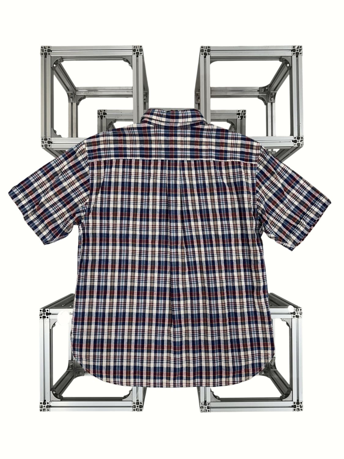BONCOURA Madras Check Anorak Shirt 상품이미지4