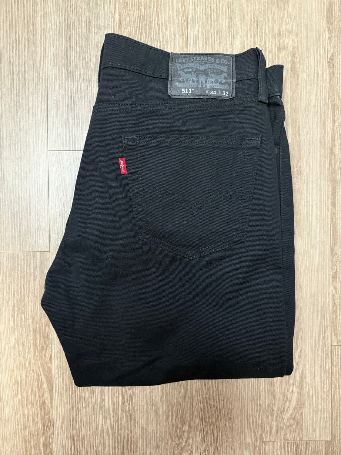 리바이스 511 흑청 상품이미지2