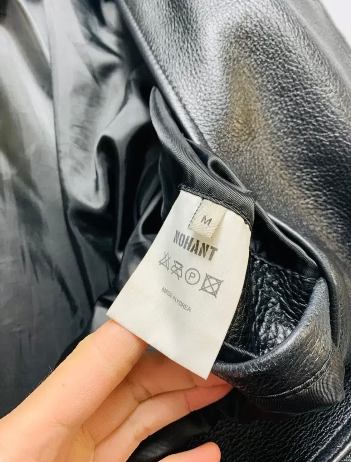 노앙 가죽자켓 레더자켓 바이커자켓 바이크자켓  상품이미지4