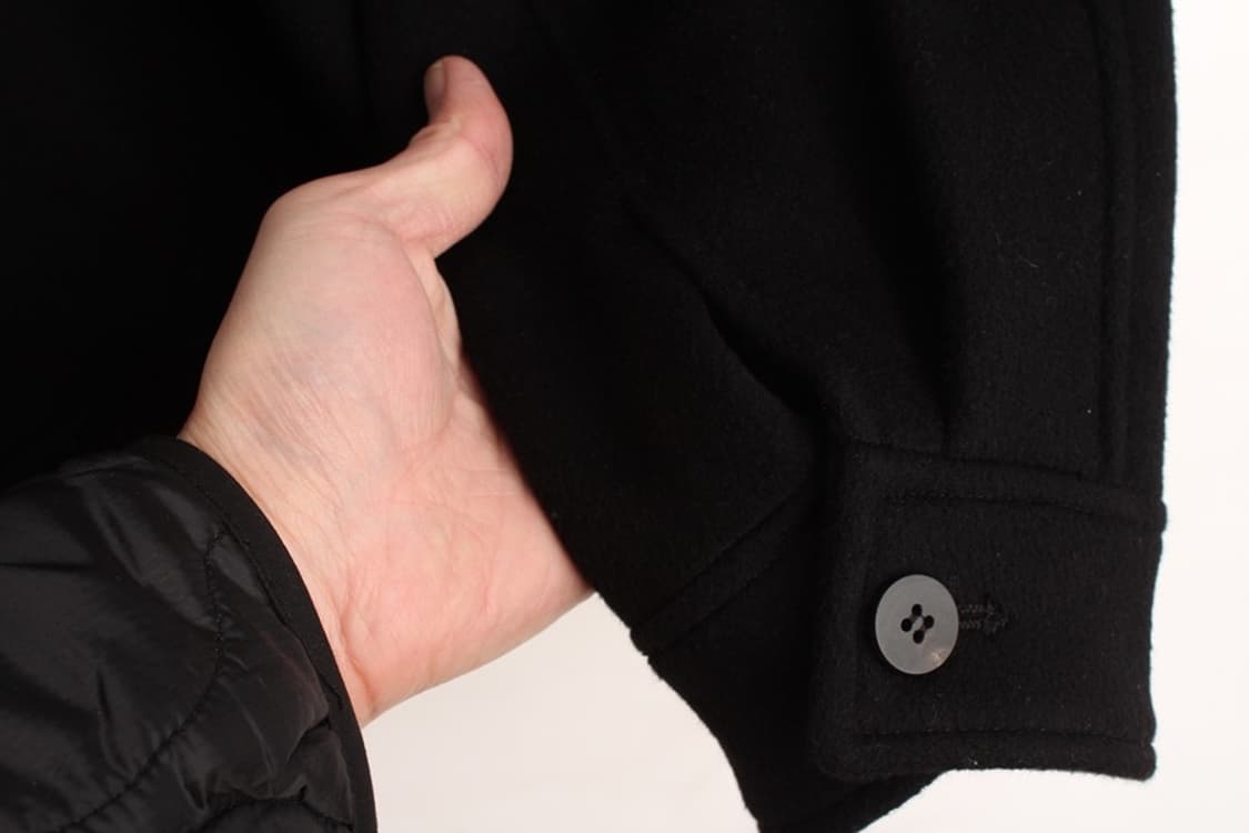 L 아트이프액츠 모직 캐시미어 해링턴 자켓 상품이미지9