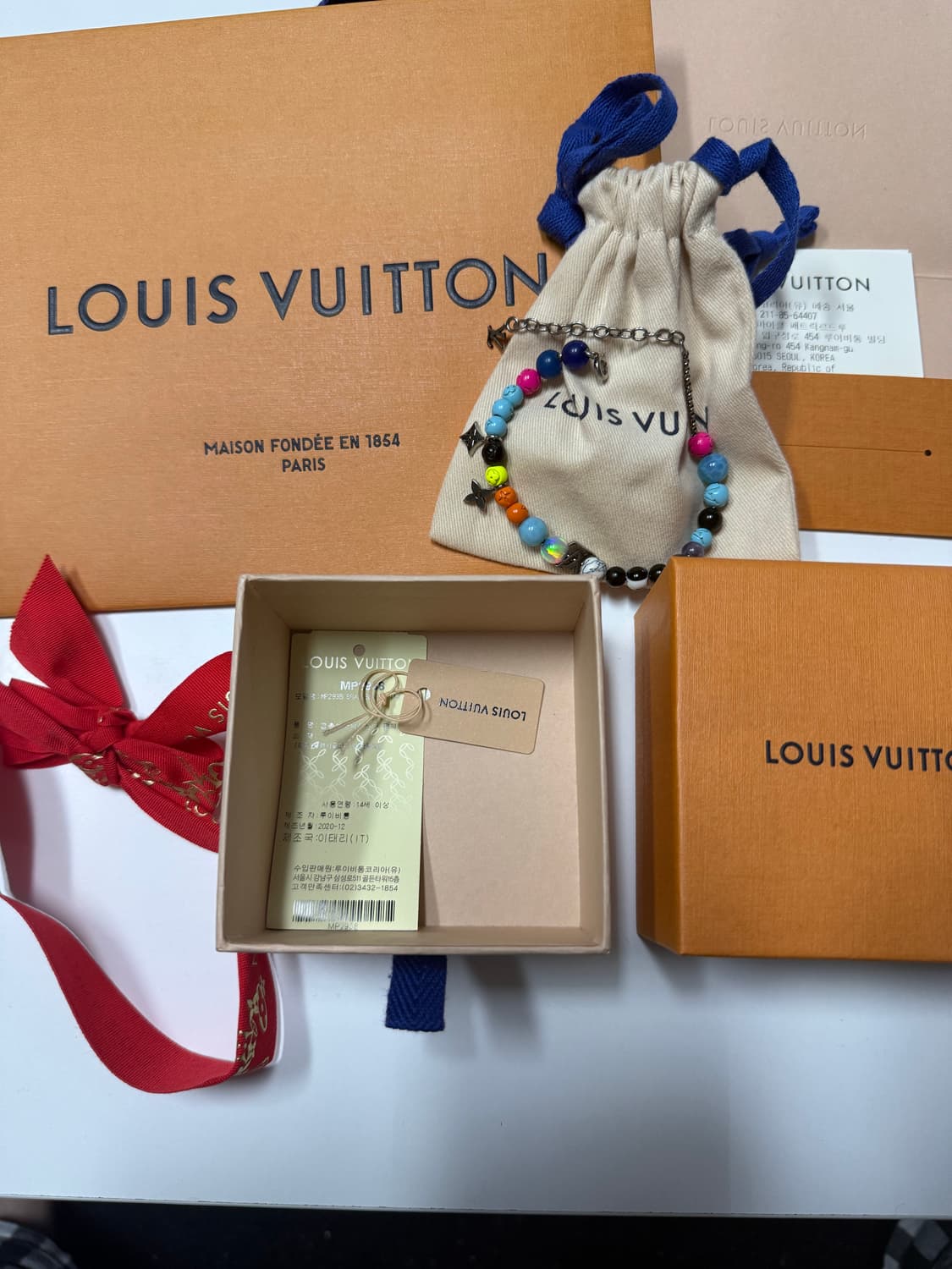 루이비통 비즈 팔찌 상품이미지1
