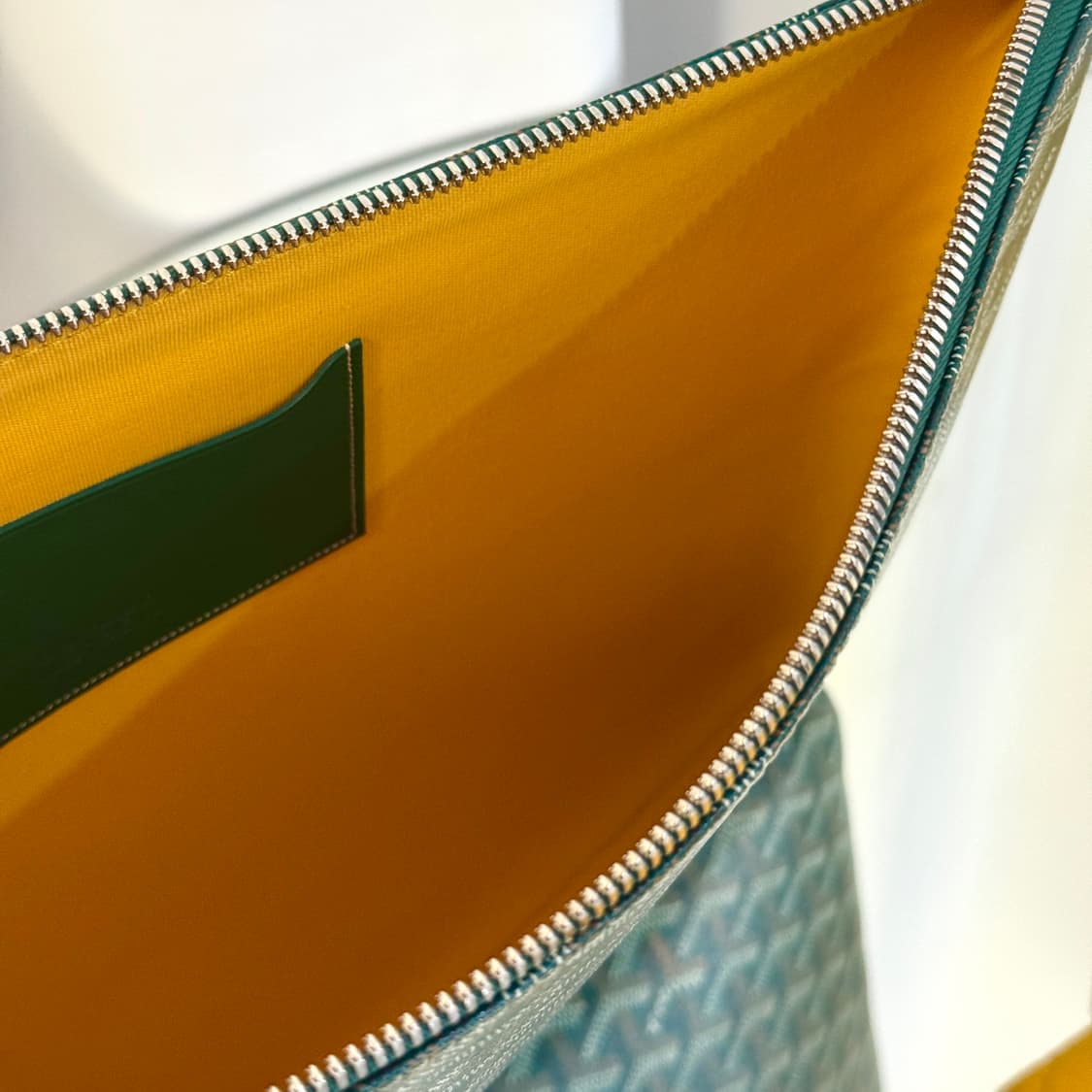 [새상품급/풀구성] 고야드 mgm 그린 세나 클러치 상품이미지8