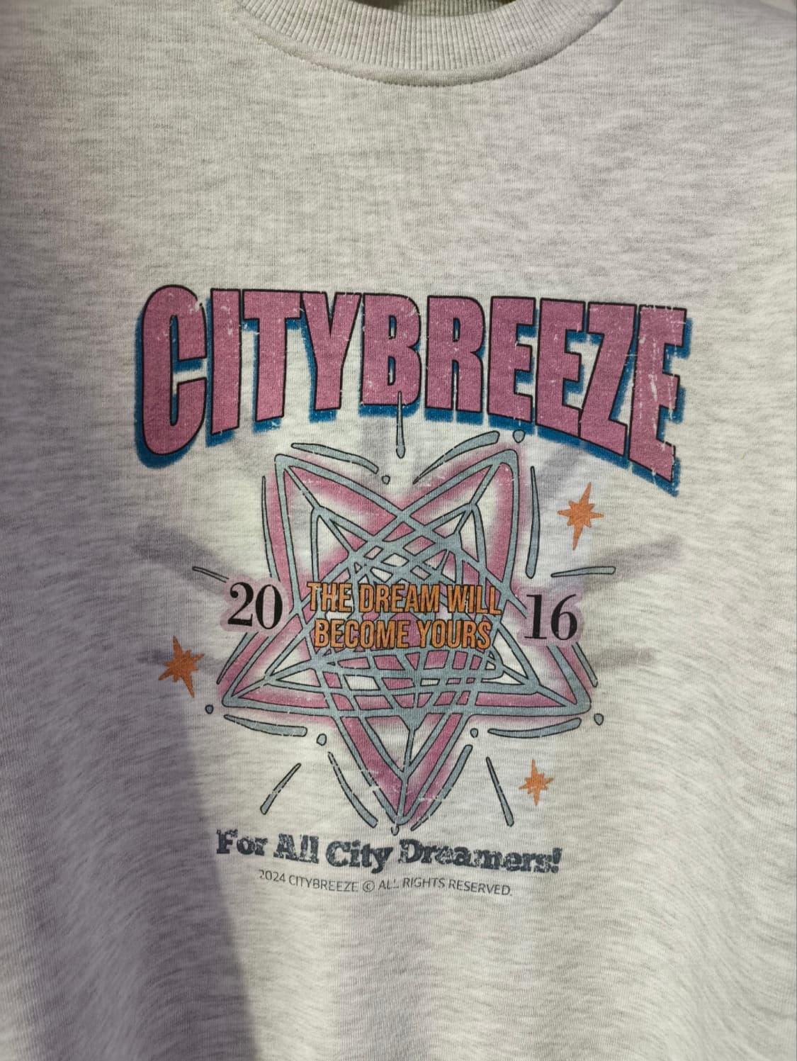 M 시티브리즈 오버핏 맨투맨 상품이미지3