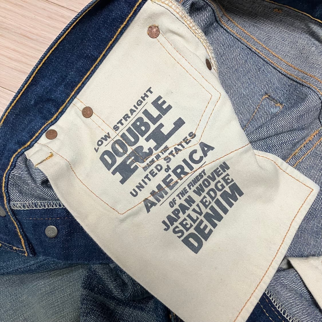 더블알엘 로우 스트레이트 데님팬츠 RRL Low straight 상품이미지10