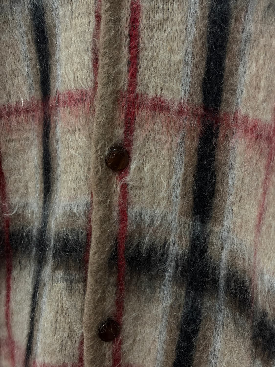 Needles × 417 EDIFICE 모헤어 니트 가디건 상품이미지3