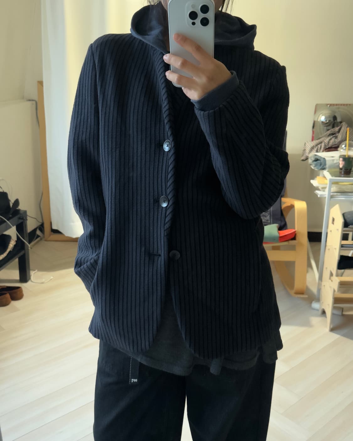 [Armani Collezioni] stripe jacket 상품이미지6