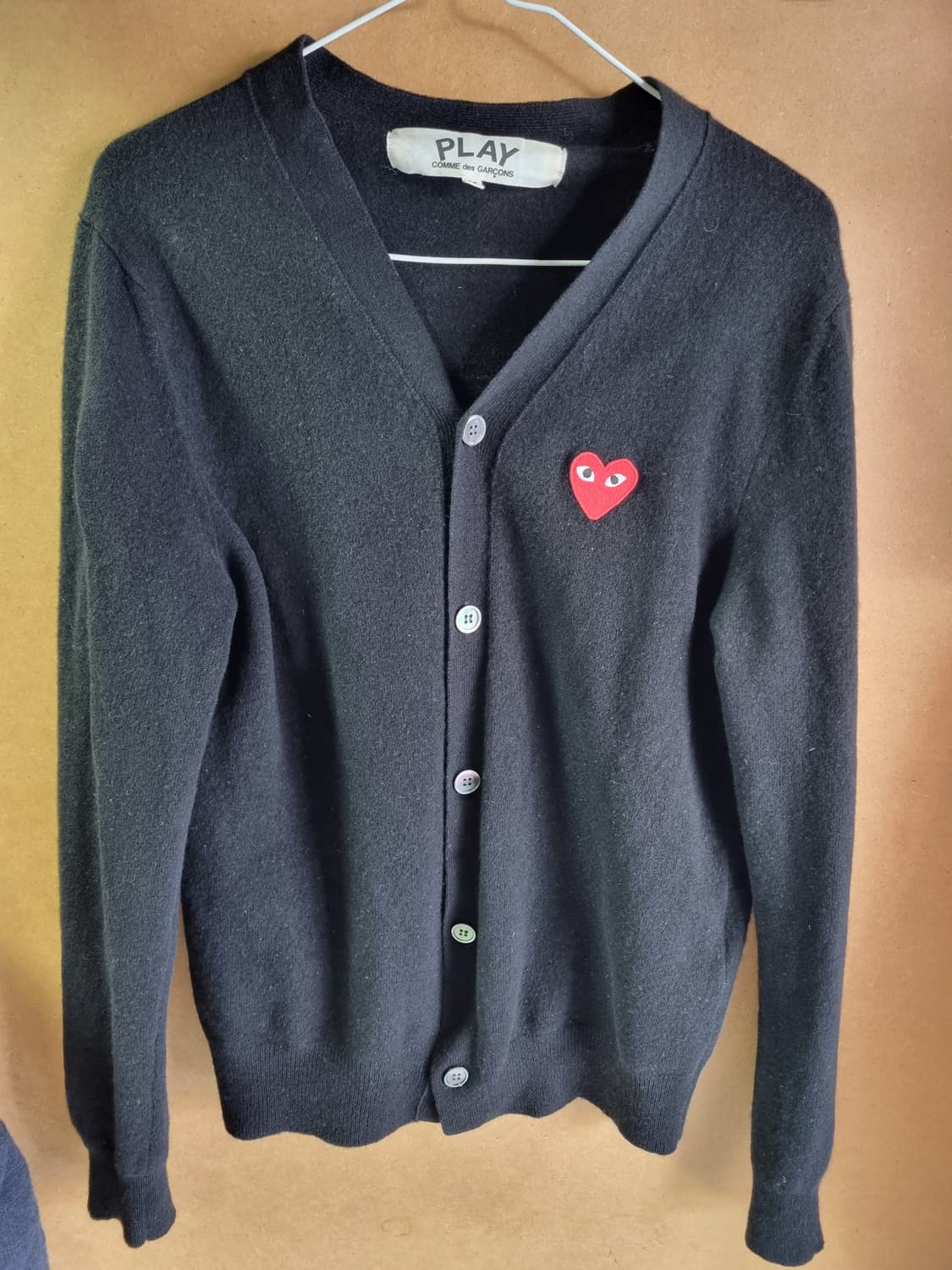 꼼데가르송 남성 울 가디건  상품이미지1