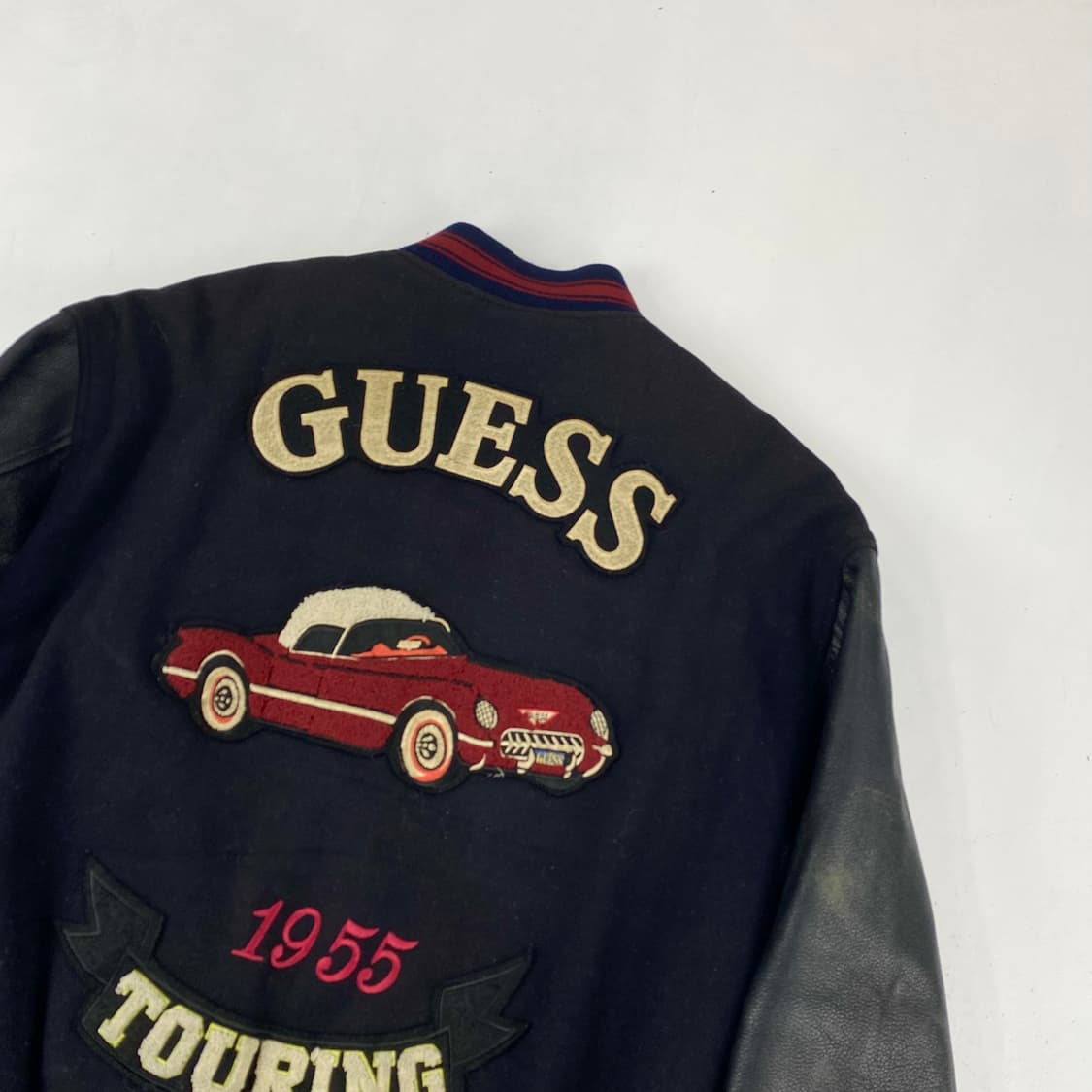 90s 게스 암레더 1955투어링 바시티 자켓 (105) 상품이미지1
