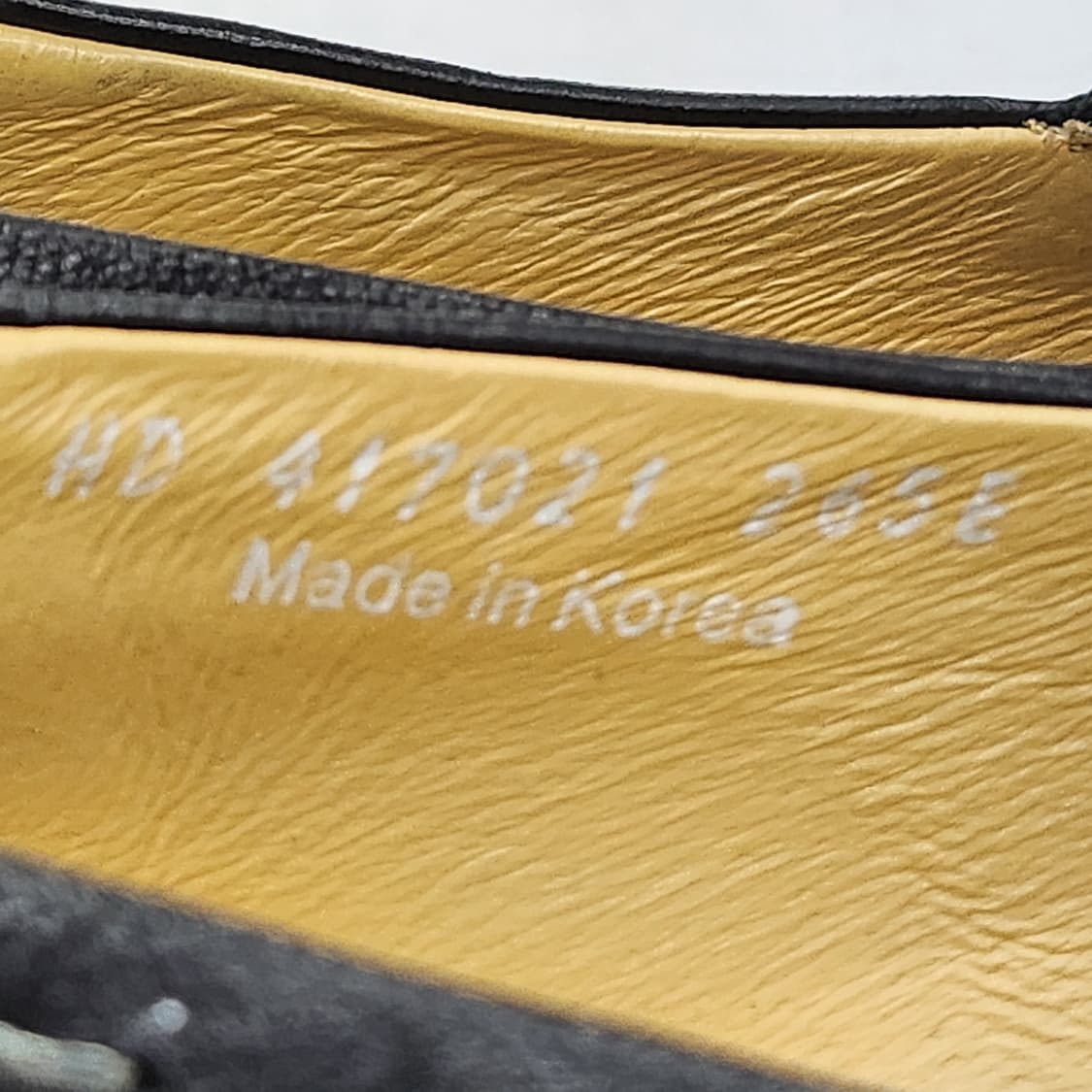 국내제조 탠디 남성 로퍼 블랙 265mm 상품이미지5