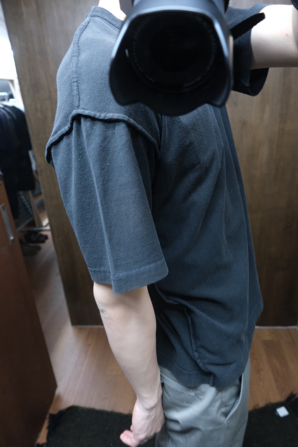 Comme des garcons homme 인사이드 아웃 반팔티 m 상품이미지7