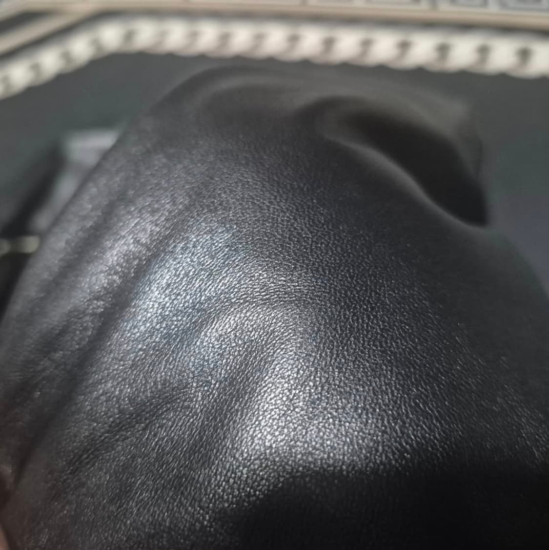 90's 후부 FUBU 독수리 올드스쿨 패치 레더 가죽자켓 L 상품이미지5