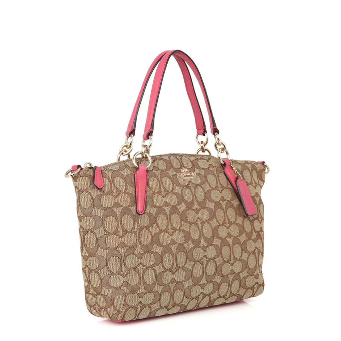 코치 스몰 켈시 사첼 인 시그니처 자카드 F36625 상품이미지4