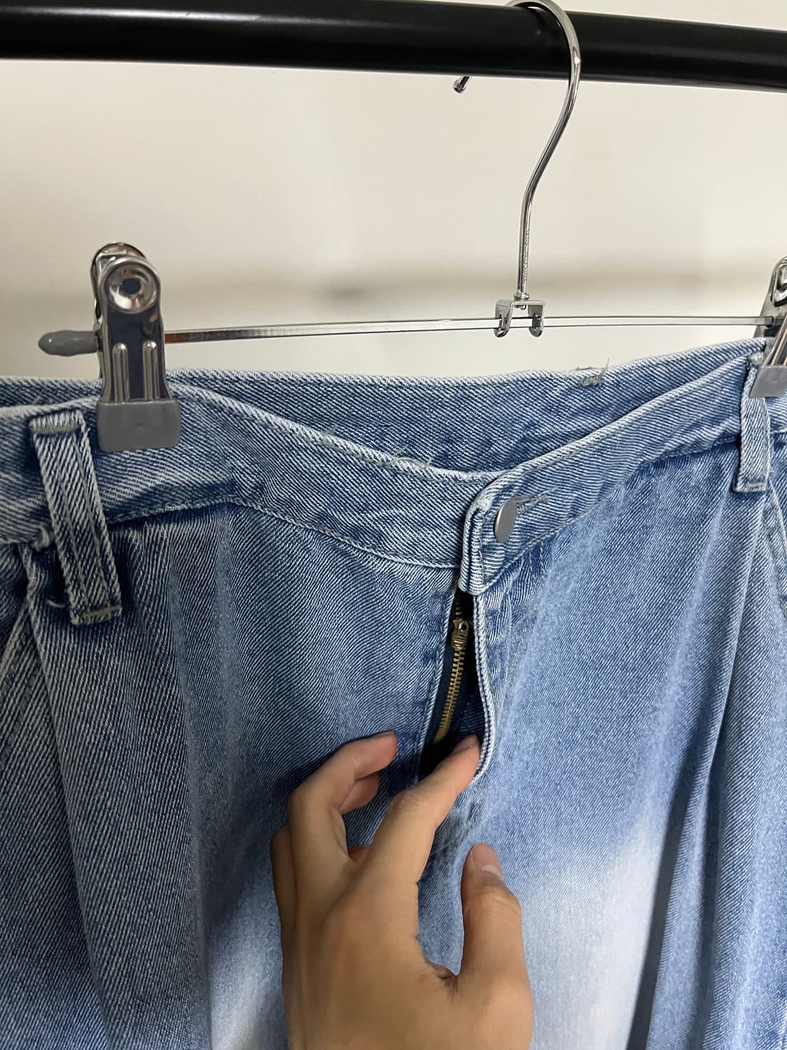 핀턱 와이드 데님M 상품이미지5