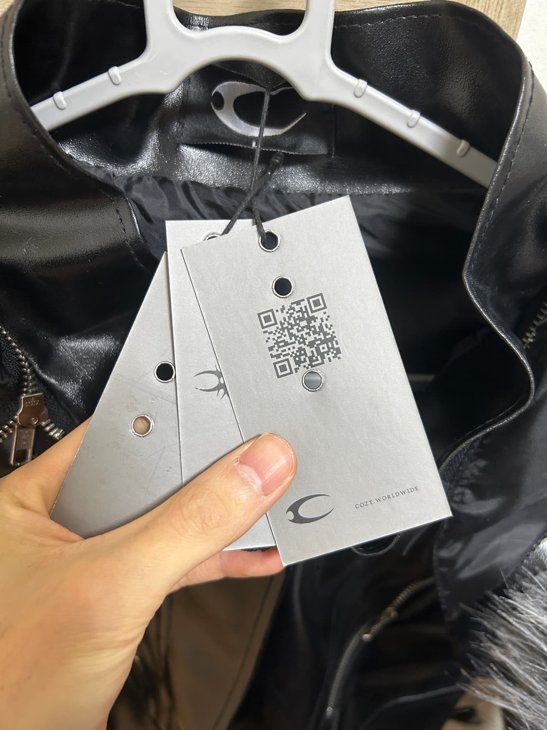 코지월드와이드 cozworldwide 나이트 클럽 레더자켓 상품이미지9