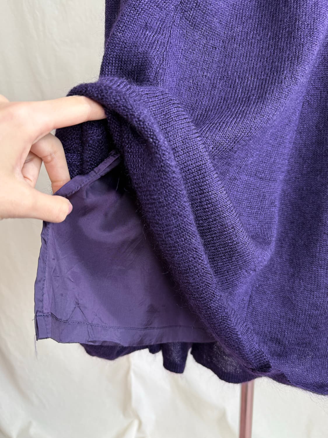 Atelier Sagan 실크 니트 스커트 상품이미지5