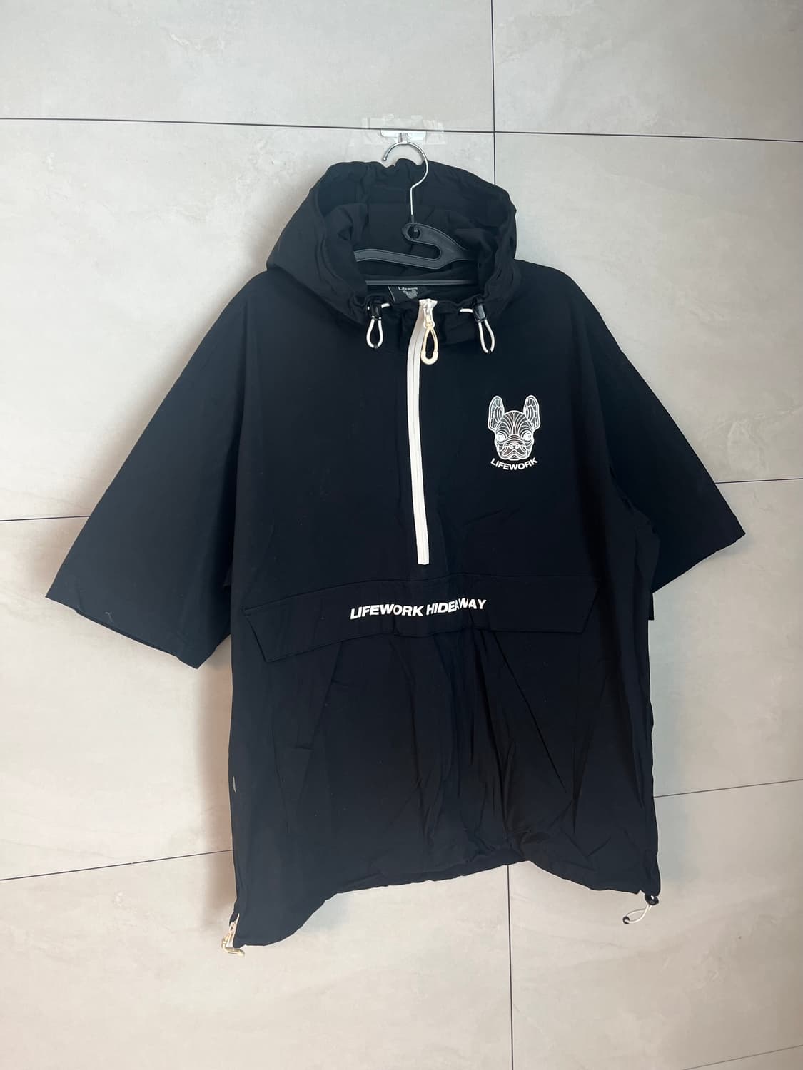 라이프워크 아노락 반팔 바람막이 (M)  상품이미지2