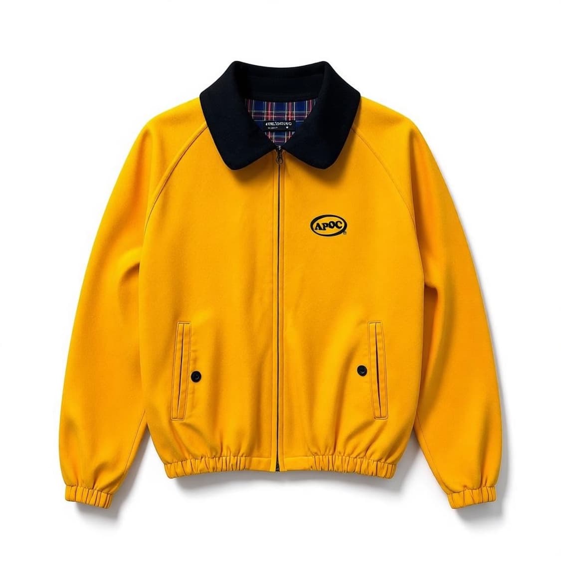 APOC 어피스오브케이크 플리스 집업 자켓 옐로우 상품이미지1