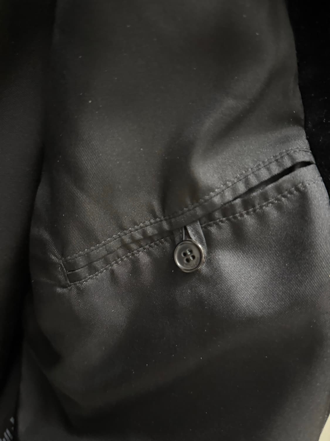 생로랑 뮤직노트 벨벳 자켓 음표 블랙 m 상품이미지7