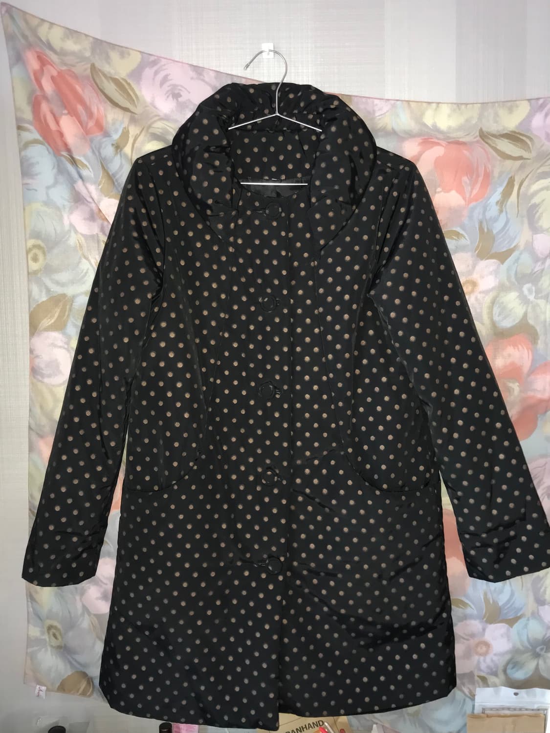 Dot padded coat🟤⚫️ 상품이미지1