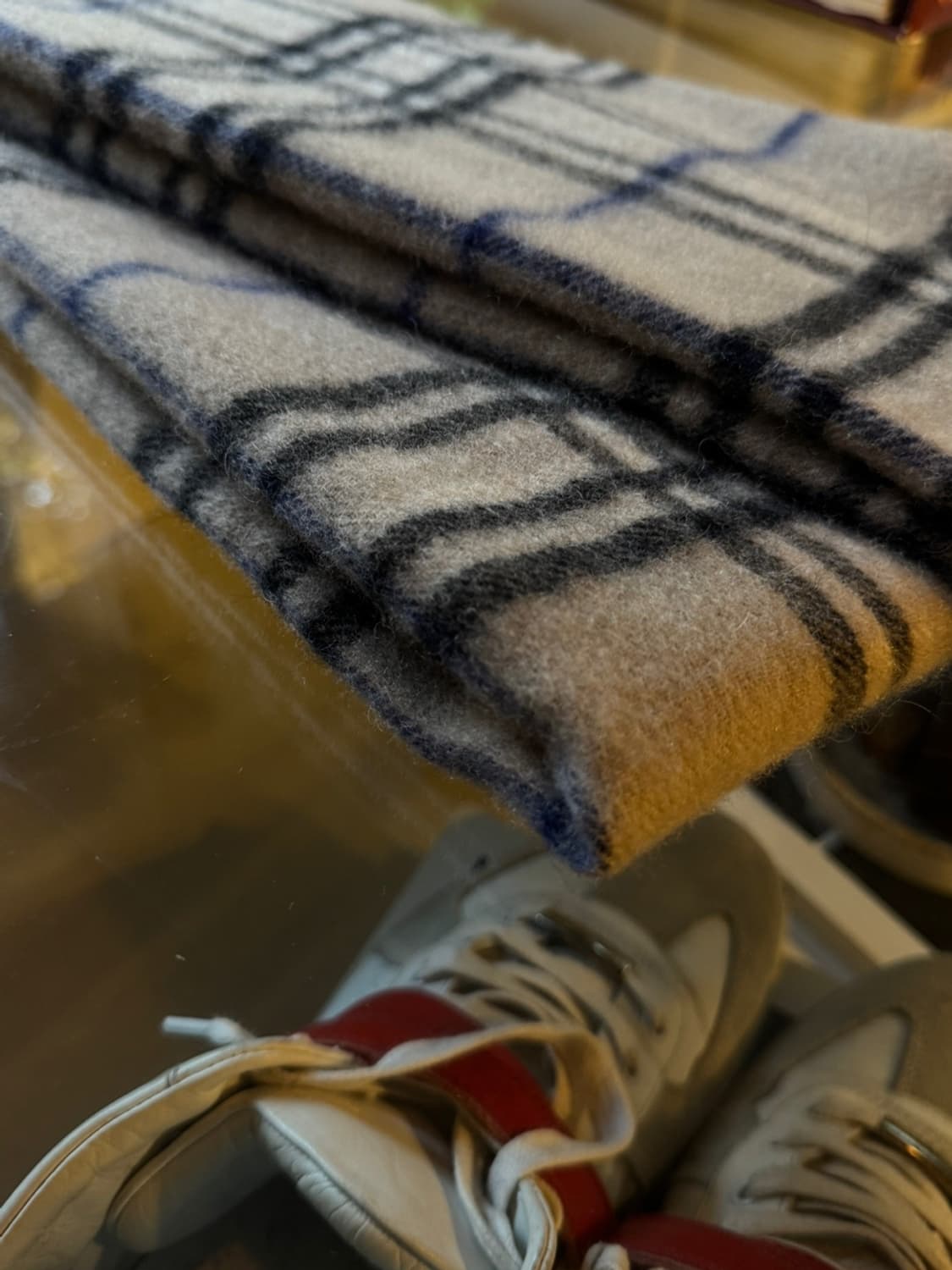 빈티지 캐시미어 머플러 상품이미지5