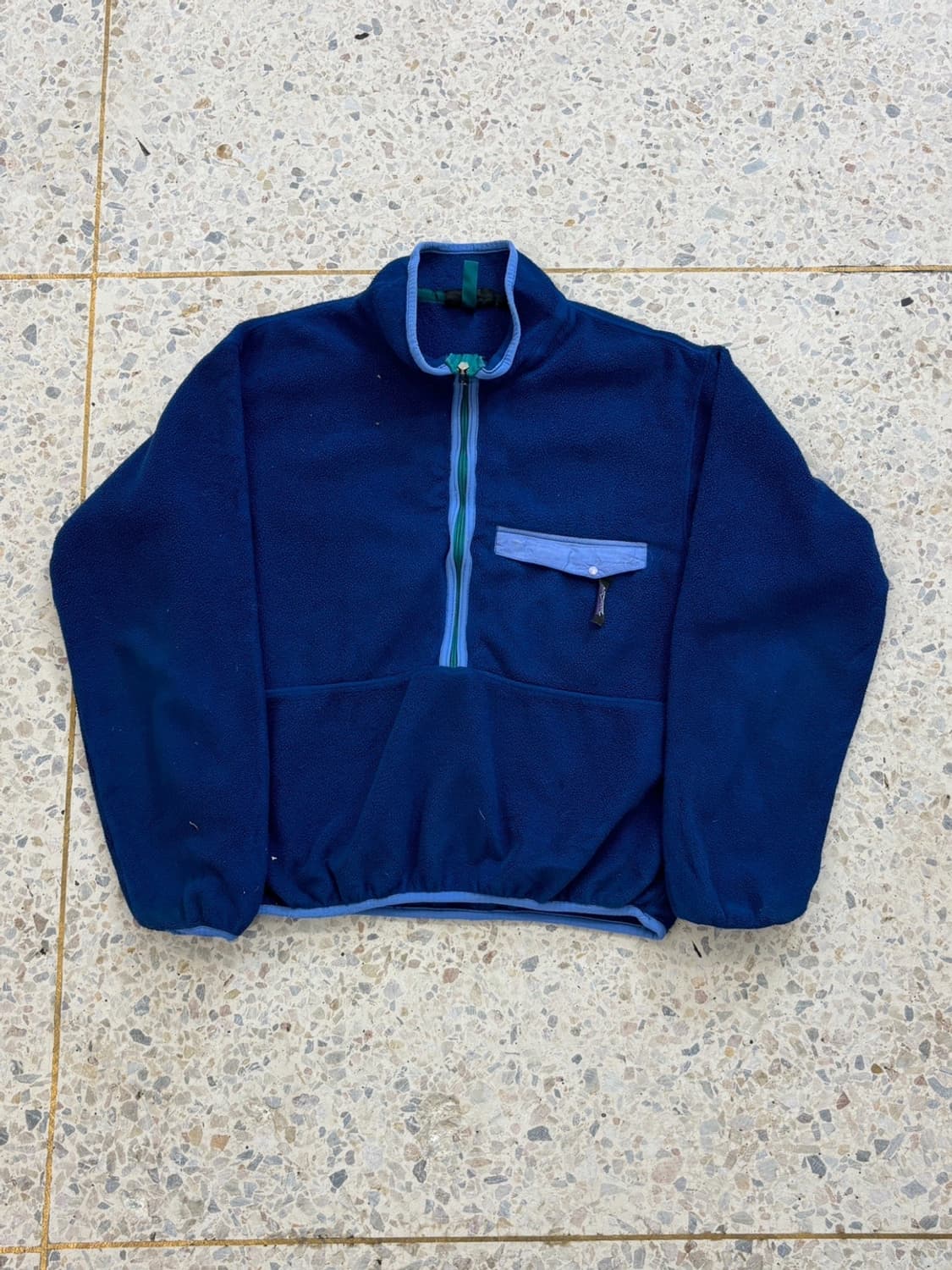 MADE IN USA 🇺🇸 파타고니아 반집업 후리스 네이비 상품이미지6