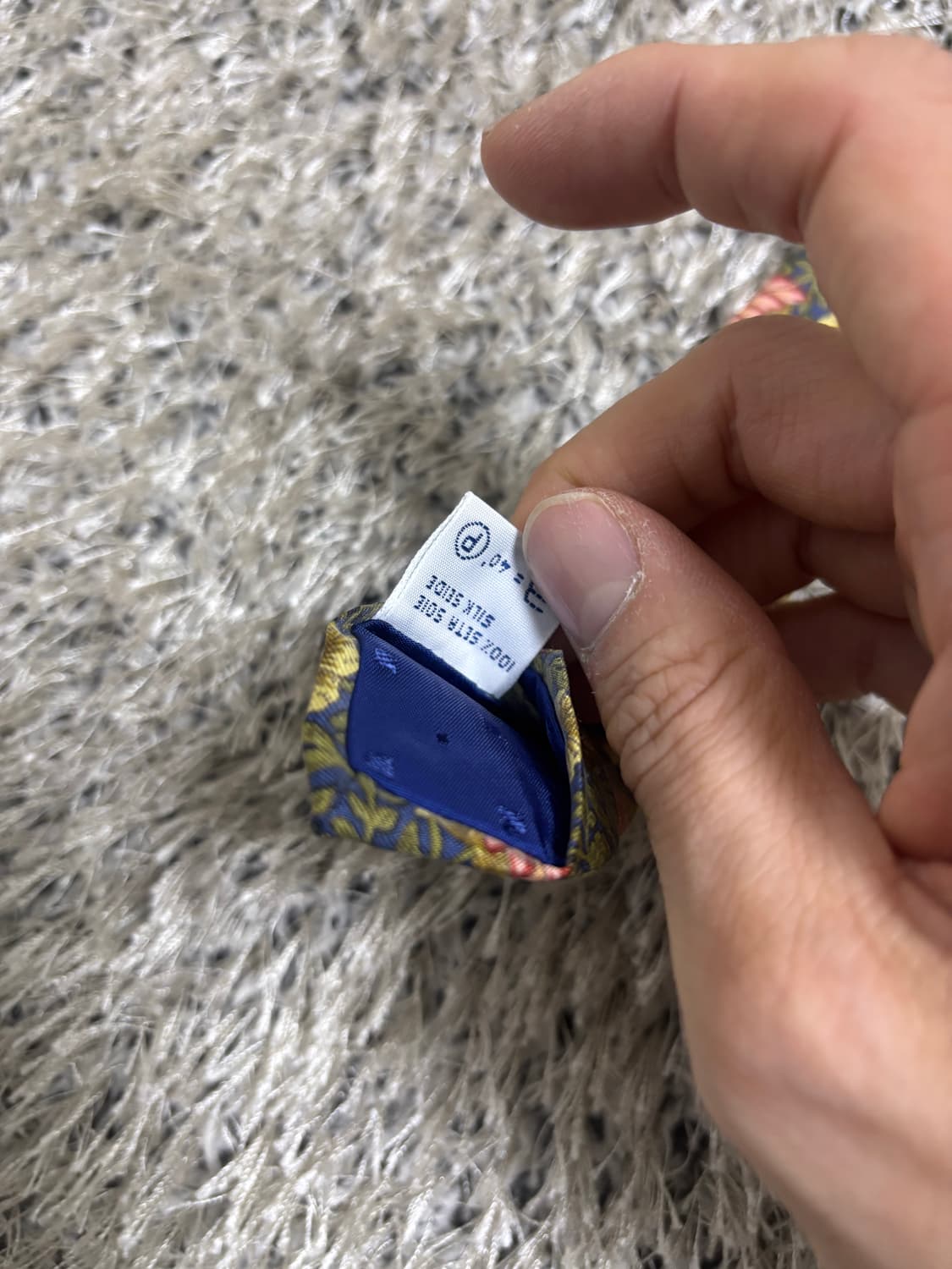 이태리제 지방시 실크 넥타이 상품이미지5