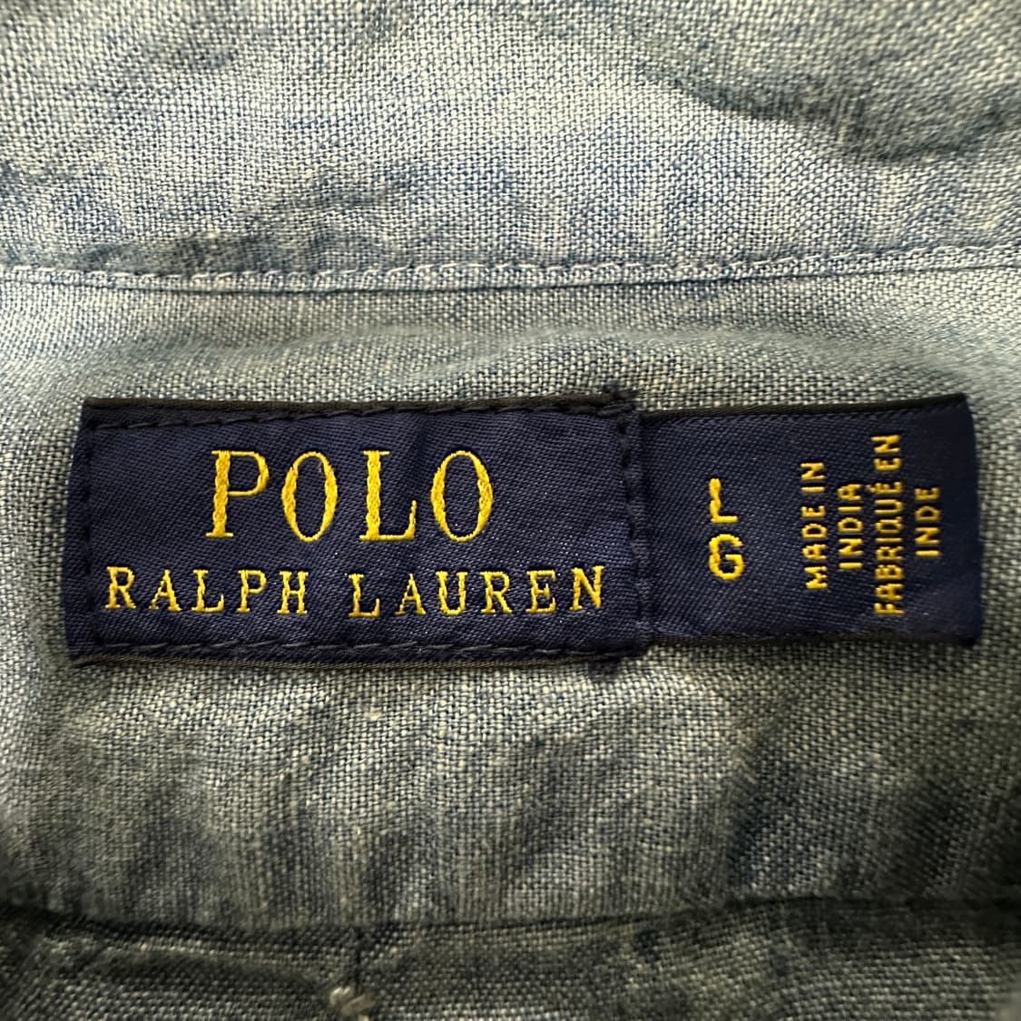 POLO RALPH LAUREN denim shirt 상품이미지4