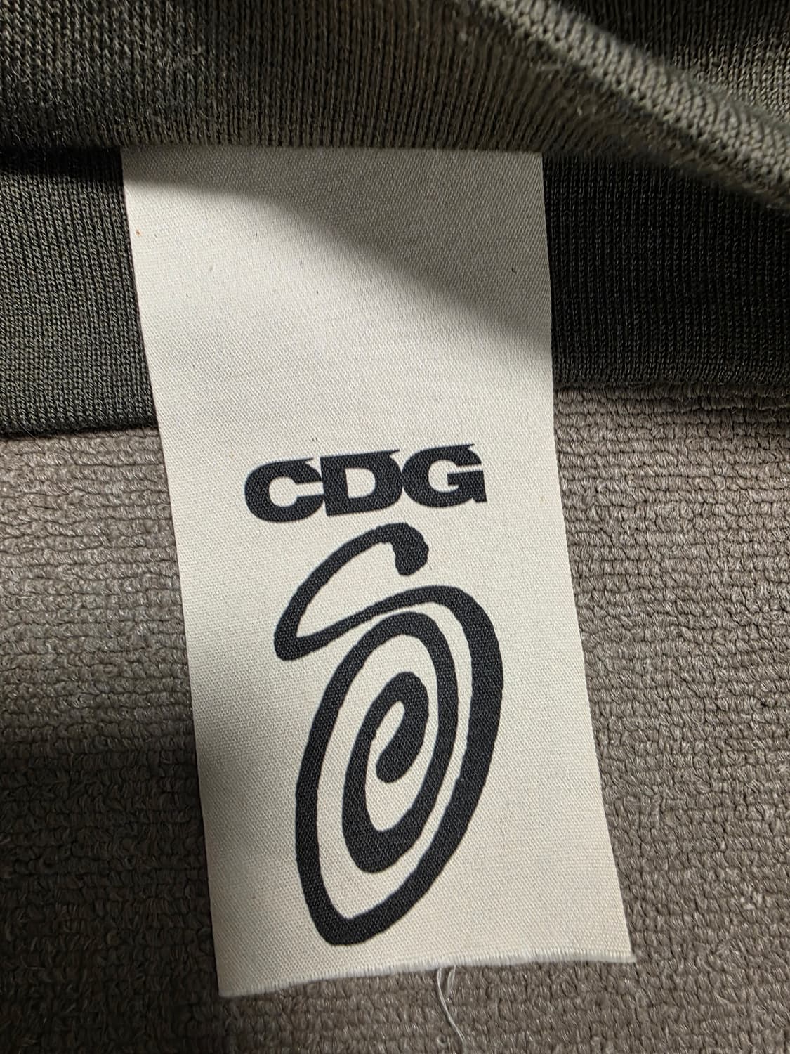 [L] 스투시 x CDG MA-1 자켓 올리브 상품이미지7