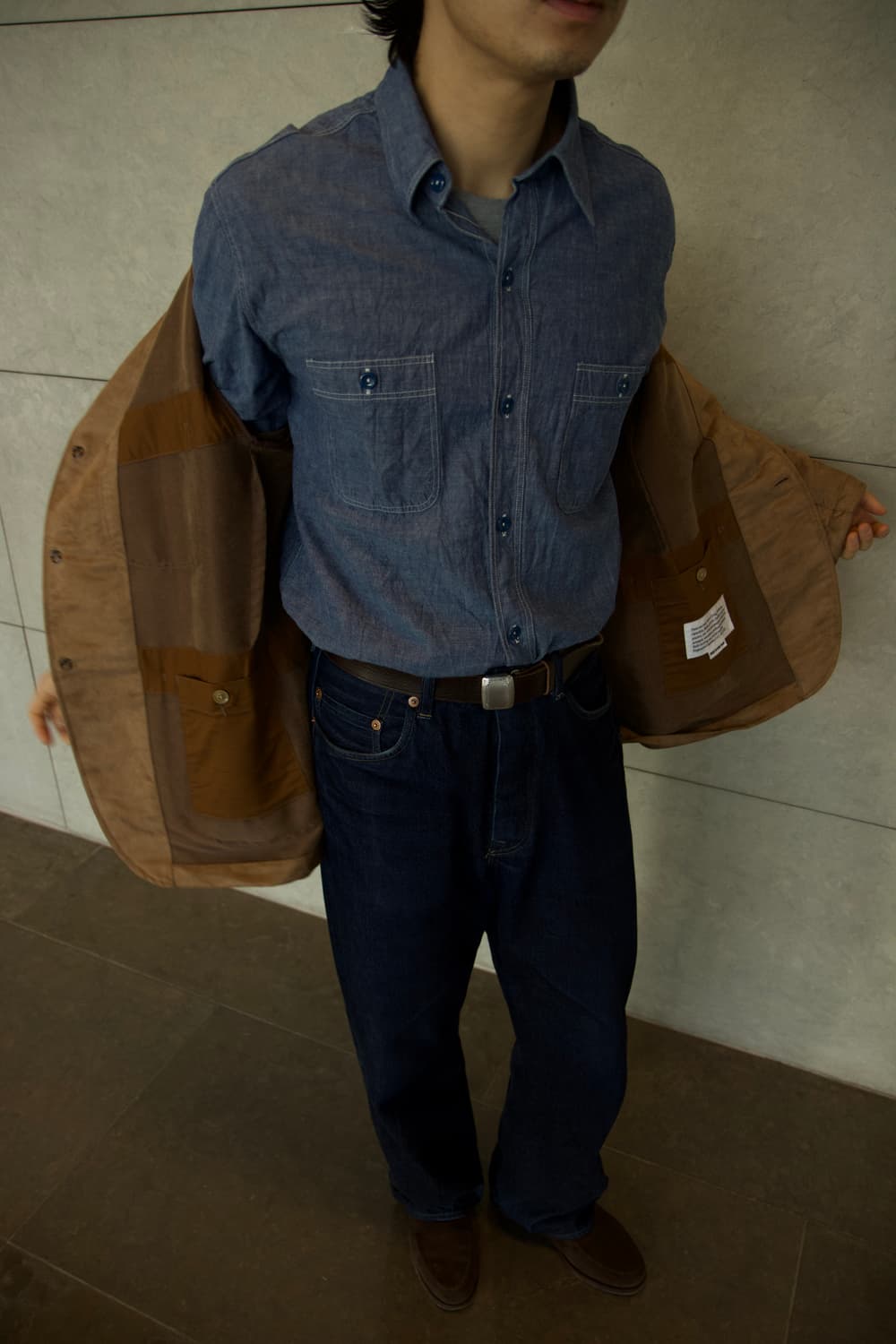 Buzz Rickson's 샴브레이 셔츠  상품이미지9