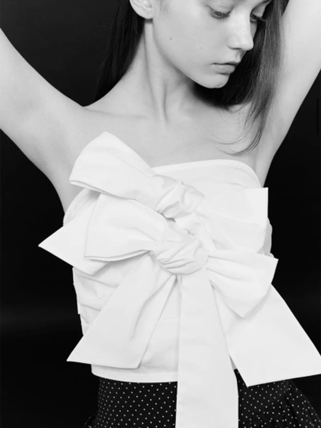 [새상품] 더티스 리본 나일론 탑 thetis 상품이미지3